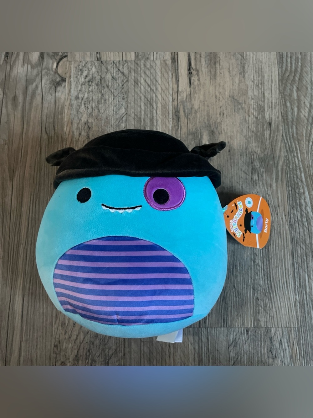 Squishmallows 8" Rorty the Monster Halloween Plush NWT Jazwares 2025